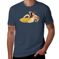 Nicholas Cage as a Banana Nicolas Cage Nick Cage Nic TShirt Work Wear Short Sleeve TShirt S