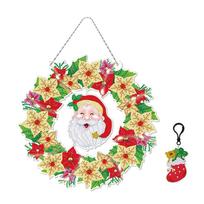 DIY Diamonds Painting Garland Art Crafts Diamonds Mosaic Wreath Crystal Creative Handmade Hanging Chain Decorative Lamp Belt