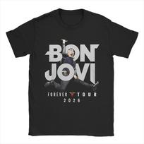 Bon Jovi Forever Tour 2026 T-shirt L white