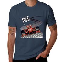 Go Kart Racing Girl Tshirt Streetwear Print Tee Shirt S