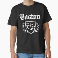 Boston Knuckle Crest (Vintage Distressed) Classi Made In UsaAus TShirt S2xl S