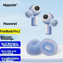 Earphone Tips, Compatible with FreeBuds Pro 2/3/4/7i Bluetooth, Replacement Soft Silicone Tips for HUAWEI, Sports Anti-Slip, Blue Medium Size, 1 Pair