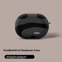 FreeBuds Pro 4 Case [Panda Black], Universal Cover for FreeBuds Pro 3 Wireless Bluetooth Earphones, Non-Slip Creative Storage Case