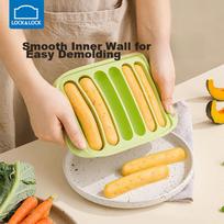 LOCK&LOCK Children's Sausage Mold, Baby Food Mold, Steaming Food Tool, Specialized Silicone Shaping Mold for Infants