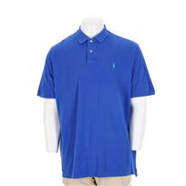 Seconde vie - Polo manches courtes Homme Bleu - Très bon état XL mėlyna