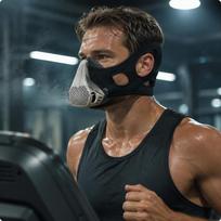 High Altitude Simulation Respiratory Training Device 25 Levels Adjustable Breathing