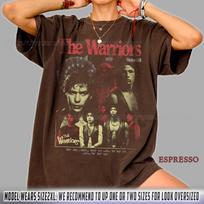 The Warriors Shirt Vintage Movie Tee, Retro Cult Film Graphic T-Shirt, 80s Street Gang Aesthetic Tee, Classic Cinema Shirt, Unisex Oversized S