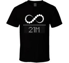 Bitcoin 21 Infinity Dots T Shirt S