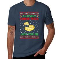 A Lovely Cheese Pizza Shirt Funny Kevin Xmas Sweatshirt Tshirt Quick Dry Training Short Sleeve Tee S