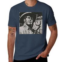 Tex Willer Artistic Illustration Guernica Style Tshirt Casual Streetwear Short Sleeve Tee S