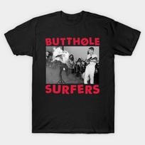 Butthole Surfers Band Men T-shirt Black Unisex Tee S to 4XL Q318 XXXXL
