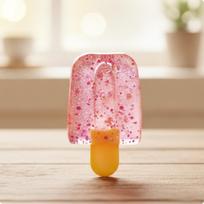 Ice Lolly Translucent Cream Bar for Fidgeters, Students, Desk, Classroom, Travel Pink