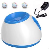 Animal Ball Thrower Machine Dog Tennis Launcher Interactive Retrieve Blue Us