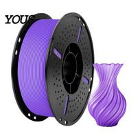 Matte Finish Filament 3D Printer PLA Filament, 1Kg Spool, Neatly Wound Printing Materials 1.75mm, Fit Most FDM Printers Tangle Free
