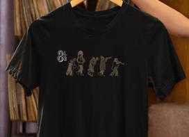 Eight and a Half T-Shirt – Federico Fellini Italian Cinema Tee M