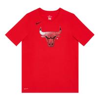 Nike x NBA Dri Fit Chicago Bulls T Shirt Red Kids' 3Z2B7BBGJ-BUL XL