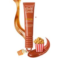 Plum BodyLovin’ Popcorn N' Pilates Glassic Lip Balm | Caramel Brown Gloss Tint | Hydrating Lip Balm with Hazelnut Oil, Ceramides & Hyaluronic Acid multi