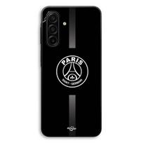Coque Pour Samsung Galaxy A56 PSG logo jordan gris fond noir Maniacase juoda