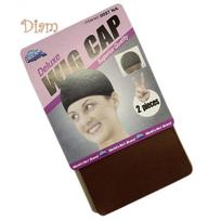DIAMO 2 vnt. Moteriškos pėdkelnės Stiliaus Tampri Peruko Plaukų Tinklelis Elastingas Tinklelis Pamušalas Snood Dark Brown