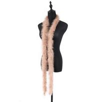 2Meters Colorful Marabou Turkey Feathers Boa 20G High Quality Plumes Shawl For Home Party Wedding Dress Decoration Feather Scarf 18-20 Gram ruda