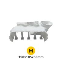 Durable Cave Shape Fish Tank Cave Hiding House 3D Printing Aquascaping Decor Artificial Roman Column Aquarium Decor