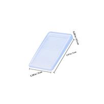 8pcs Furniture Shims Wedge Leveling Table Stabilizer Household Door Stopper Wear-Resistant Toilet Shims Multi-Function Furniture 5X3X0.5CM
