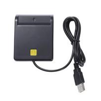 1 Set Card Reader Intelligent Identification SM/C/ID/SD Card Accurate Reading with LED Light Support Touch Chip Card Operations Smart Chip juoda
