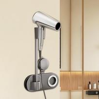 Lazy Hair Dryer Stand Hands Free Hairdryer Storage Rack for Household Salon pilka spalva