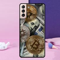 Bitcoin BTC Case For Samsung Galaxy S23 S22 Ultra S21 S20 FE Note 10 20 Ultra S8 S9 S10 Plus Cover Galaxy S22Ultra