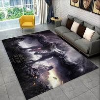 House of The Dragon TV Movie Area Rug,Carpet Rug for Home Living Room Bedroom Sofa Doormat Decor,kids play Non-slip Floor Mat 3D 40x60cm