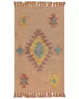 Kilimas IGDIR oranžinis 80 x 150 cm medvilninis