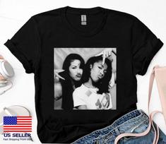 NEW!!! Aaliyah and Selena 90s R&B Vintage T-Shirt XXXXL