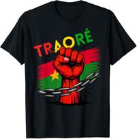Burkina Faso Ibrahim Traoré Shirt Thomas Sankara Traore T-Shirt L