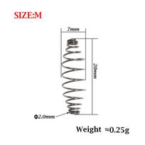 Durable Spring Olive Shape Feeder Cage Fishing Accessories Fishing Tools Feeder Stops Carp Fishing M