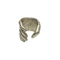 Vintage Palm Ring Bracelet Light Luxury Handshake Bracelet Palm Grip Bracelet  Jewelry Accessory sidabras