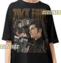 ZACK FAIR FINAL Fantasy Bootleg Shirt / Zack Fair Final Fantasy Vii Band Tees / Zax Vintage T-Shirt / Shinra Electric Power Company Soldier XL