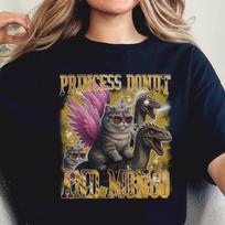 Princess Donut and Mongo T-shirt Vintage 90s Graphic Style | Dungeon Crawler Tee | Dungeon Crawler Gifts For Man and Women Unisex T-shirt M