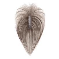Middle Part Hair Toppers Wigs with Bangs No Hair Clips Fringe Hair Pieces  Increase Hair Volume Style 1 Mocha Brown