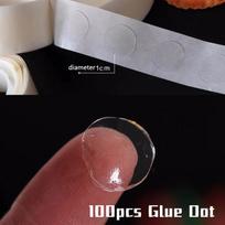 100-1000 Tablets  Balloon Glue Dot for Balloons Accessories Ballon Dot Birthday Wedding Party Balloons Glue Sticker Balloons Stand 1 rolls of 100 pcs balta