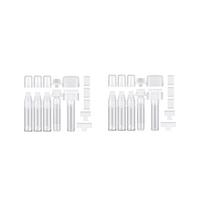 10 Pack Graffiti Markers Refillable Paint Markers Touch  Paint Pen for with 10 Replacement Tips (50 mm, 30 mm, 15 mm)