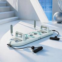 Push Board with Resistance Bands ThreeinSingle Pushes up Multifunction
