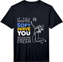 Wanted Soft Serve Cool Volleyball Gift Performance  Unisex T-Shirt L