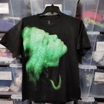 billie eilish  Big Face October 24 Tour  Green Large 22x27 A317 Unisex T-Shirt XXL
