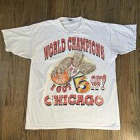 Vintage 90s Chicago Bulls “I Got 5 On It” World Champions  Sz XL Unisex T-Shirt XL