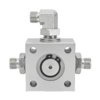Mini ekskavatoriaus vožtuvų rinkinys Legiruotojo plieno Mini ekskavatoriaus 3 krypčių skirstytuvas su hidrauliniais priedais alloy steel