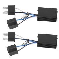 2Pcs LED Headlight Decoder Aluminum Alloy Portable Universal Error Codes Warning Canceller aluminium alloy