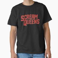 Scream Queens Classic Tshirt Made In Usaaus Tshirt S2xl S