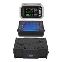 Smart Battery Monitor 600A RV Car Battery Tester 2.4in LED Display for Maintenance ABS+brass