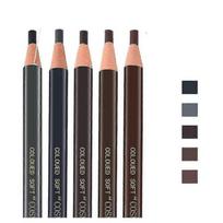 5pcs Microblading Pencil Waterproof Eyebrow Peel-off Pencil Pull Cord, 5 Colors less