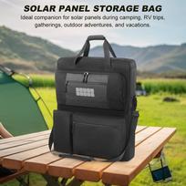 Solar Panel Storage Bags with Shoulder Straps Padded Travel Solar Panel Organizer Multi-Pocket Portable Protection Shoulder Bag China Mainland